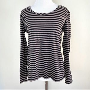 Soma Loungewear - Striped Long Sleeve Shirt Size M